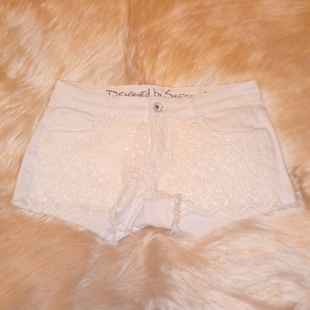 White shorts